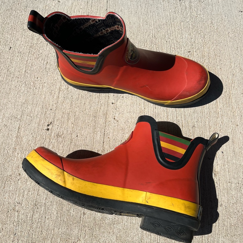 Pendleton National Parks Red Rainboots